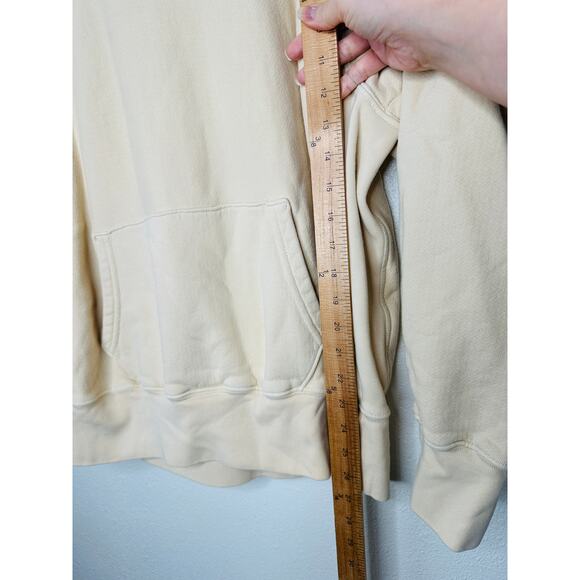 Les Tien Mens Cream Pullover Hoodie & Matching Sweatpants  Set M - Picture 10 of 16